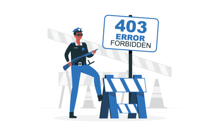 Error 403 Prohibido