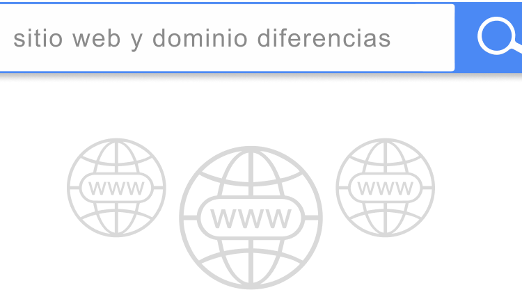 Cuál es la diferencia entre sitio web y dominio