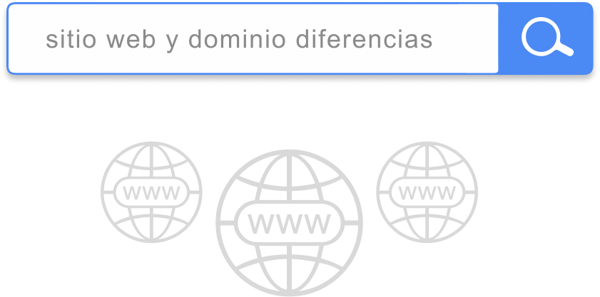 Cuál es la diferencia entre sitio web y dominio