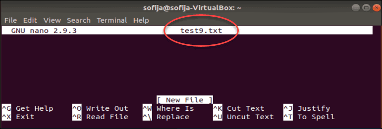 linux editor de texto
